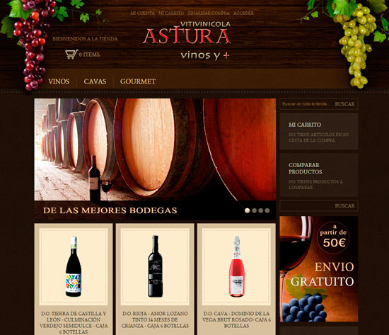 Tienda Astura Vitivinícola